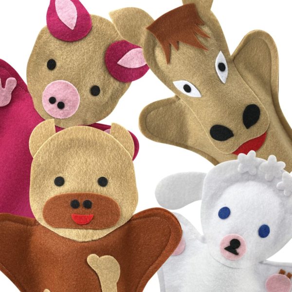 Farm Animals Hand Puppets