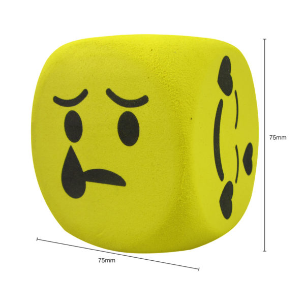 Emotional dice, shapes dice, number dice, dot dice, jumbo dice, giant dice