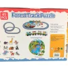 circular puzzle, round puzzle, wild animals puzzle, forest puzzle
