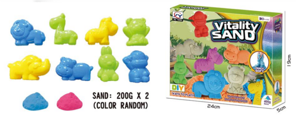 Kinetic sand, sensory sand