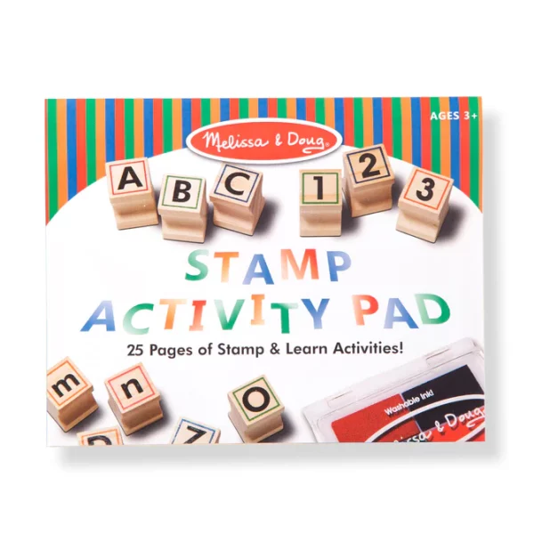 Wooden ABC Activity Stamp Set