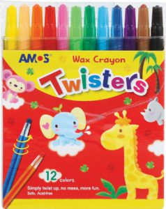 Twister/Retractable Wax Crayons