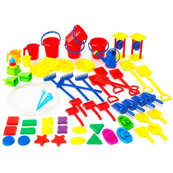 Sand and Water Play – Classroom Set 66pcs