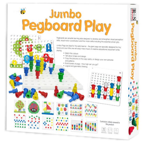 Jumbo Pegboard Play