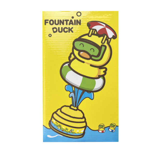 Fountain duck sprinkler