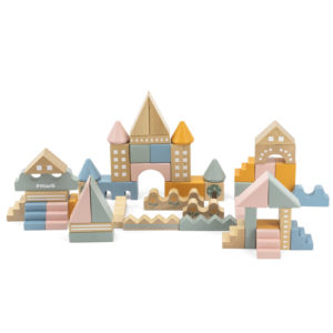 Wooden City Blocks