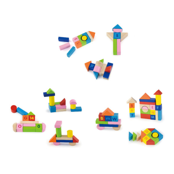 Alphabet & Numbers Block Set
