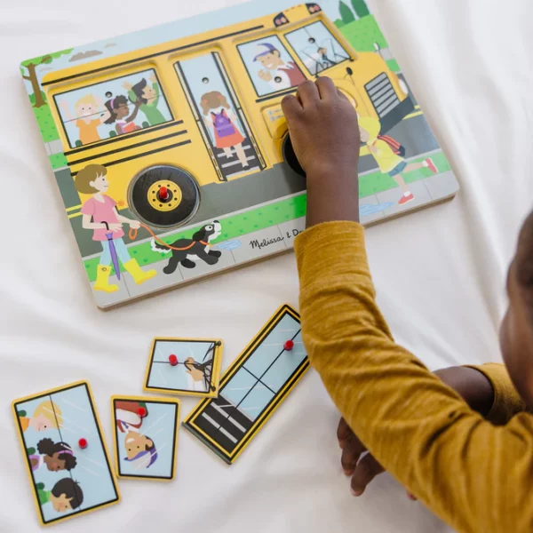 The Wheels on the Bus Song Puzzle