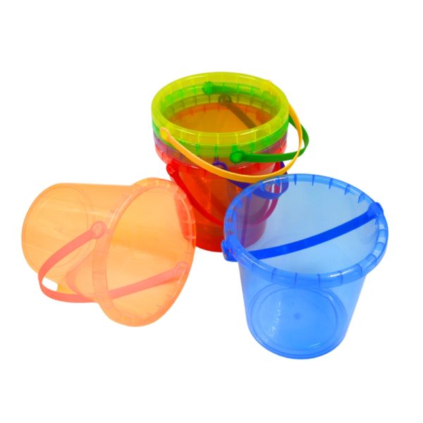 Translucent Buckets - Water Play Set - 2 Litre - 6pcs