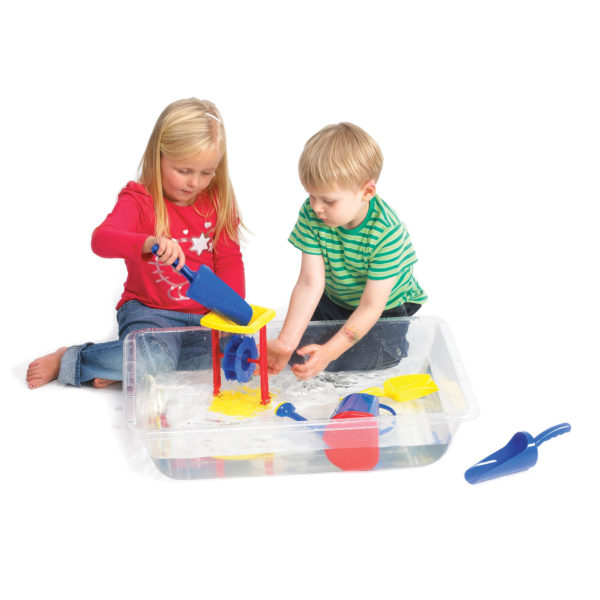 Sand & Water Sensory Tray – Translucent – 1 Piece